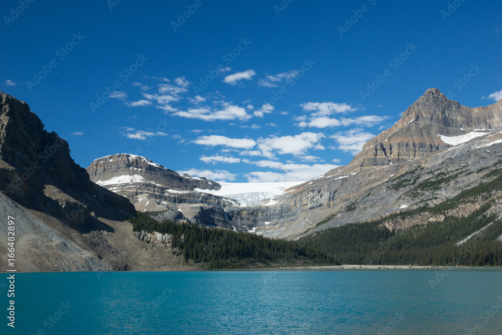 Bow Lake im Banff National Park, Alberta, Canada