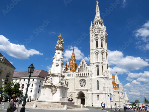 BUDAPEST, HUNGARY, JUNE 11.2017, Matthias Church is a Roman Catholic church, June 11. 2017, Budapest, Hungary