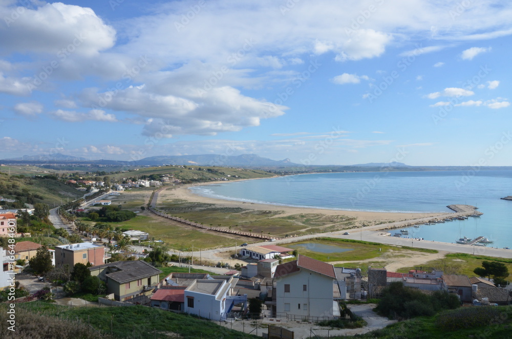Landscape in Sicily, Menfi (Ag)