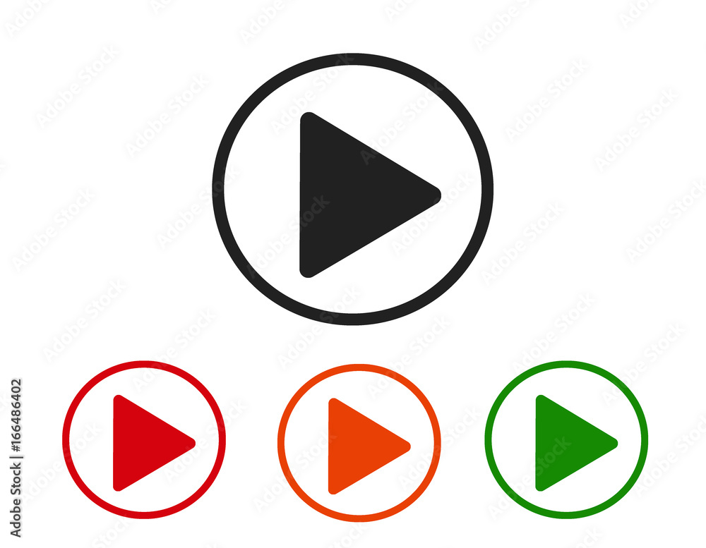 Play icons.Arrow sign icon. Next button.Graphic design web element. Play icons.Arrow sign icon. Next button.Graphic design web element.