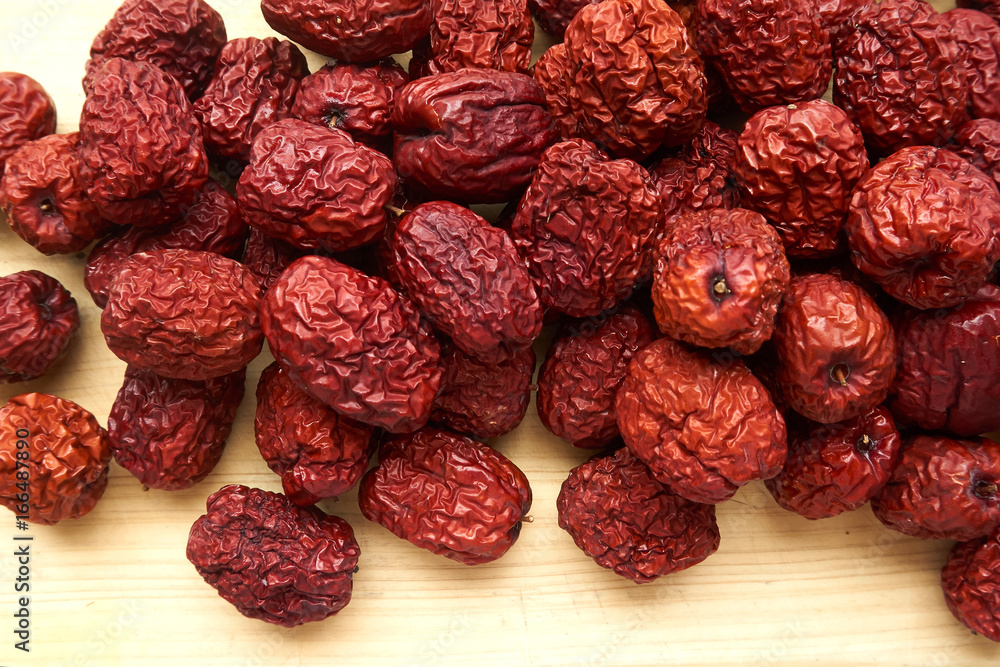 jujube stacked up on the marble floor. jujube stacked up on the marble floor.