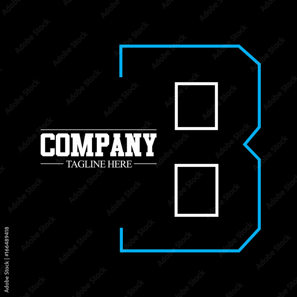 Initial Letter B Logo Design Template Elements Initial Letter B Logo Design Template Elements