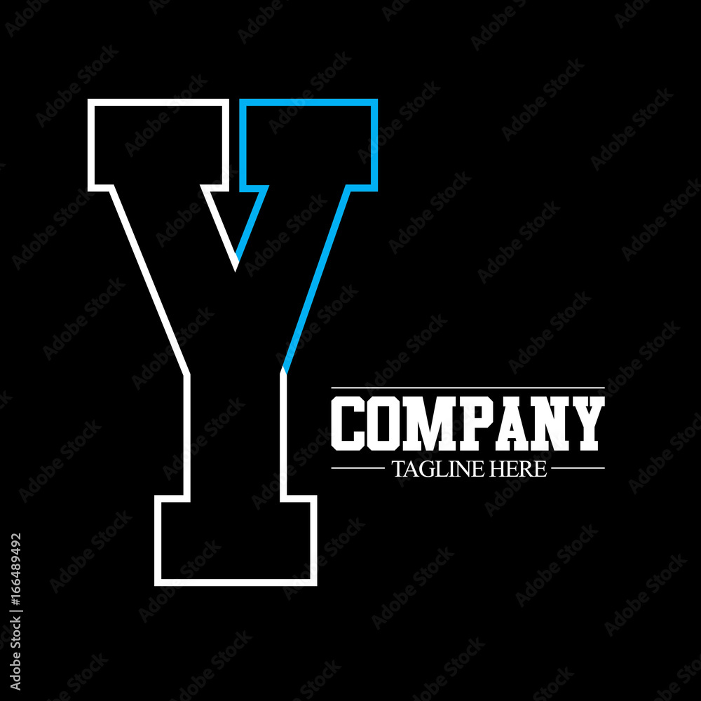 Initial Letter Y Logo Design Template Elements Initial Letter Y Logo Design Template Elements