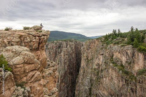 Standing on the Edge of a Cliff