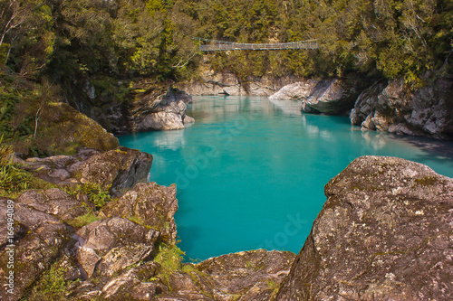 Hokitika Gorge at the South Island of New Zealand