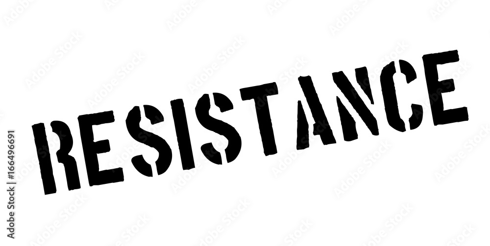 Resistance rubber stamp. Grunge design with dust scratches. Effects can be easily removed for a clean, crisp look. Color is easily changed. Resistance rubber stamp. Grunge design with dust scratches. Effects can be easily removed for a clean, crisp look. Color is easily changed.
