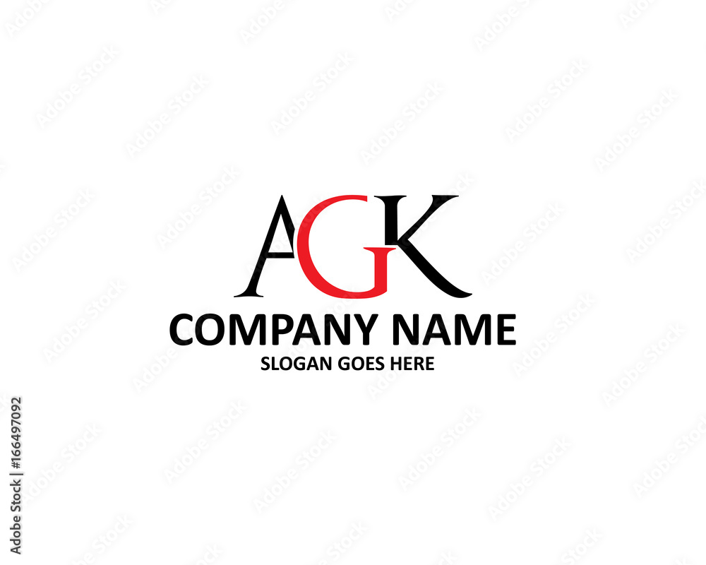 agk letter logo agk letter logo