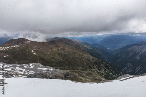 Stilfser Joch unter Wolken  photo