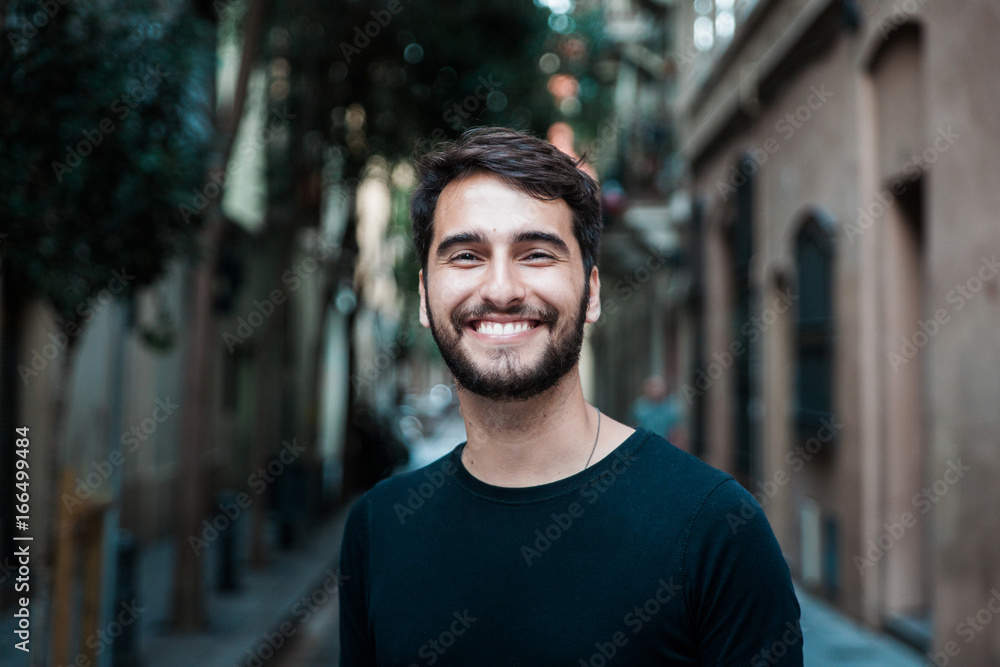 Portrait of a happy young man Portrait of a happy young man