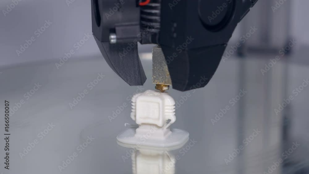 3D printing. 3D printer working. New technologies in action. 3D printing. 3D printer working. New technologies in action.