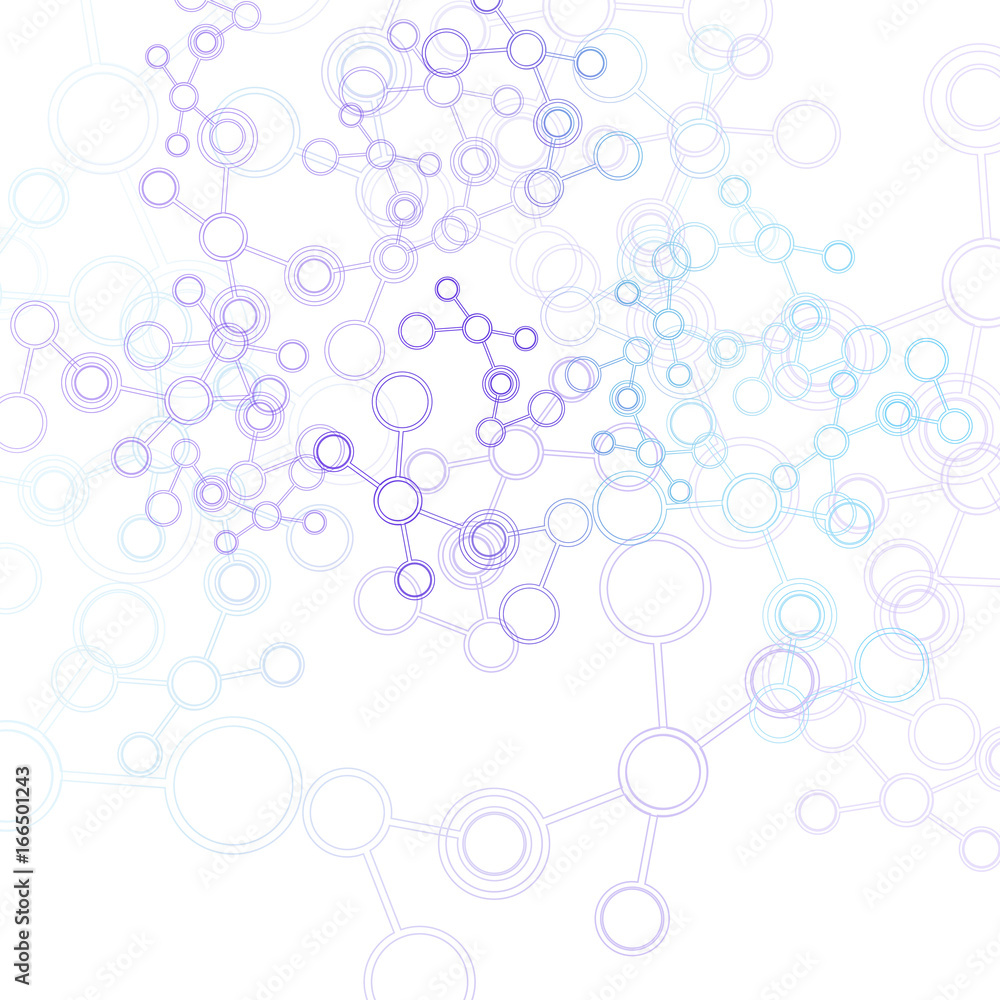Vector network background for presentation. Connect concept