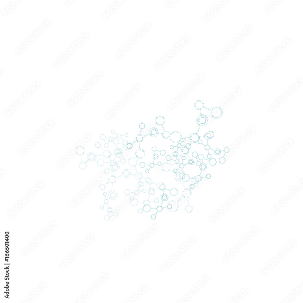 Network And Connection Background. Minimal Molecule Background Network And Connection Background. Minimal Molecule Background