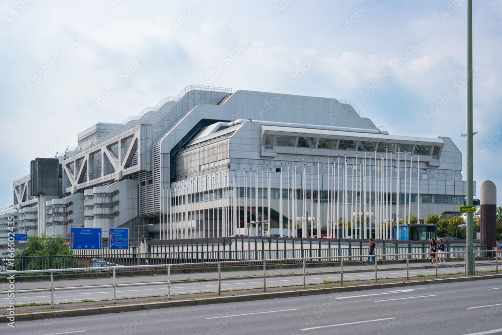 Obraz premium The International Congress Center (ICC) in Berlin