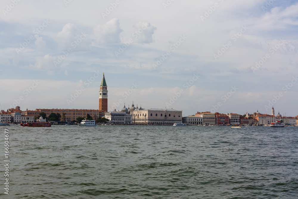 Venice panoramic landmark, Italy, Europe. High resolution photography.