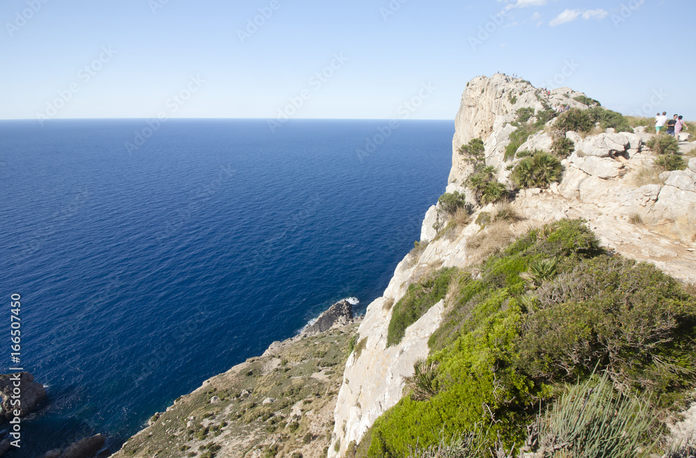 Cap de formentor - beautiful coast of Majorca, Spain. Cap de formentor - beautiful coast of Majorca, Spain.