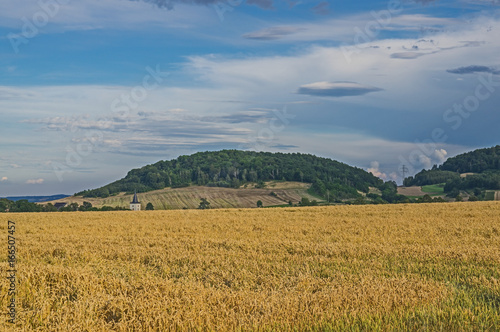 Dalekie wzgórza.