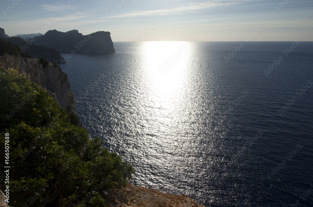 Cap de formentor - beautiful coast of Majorca, Spain.