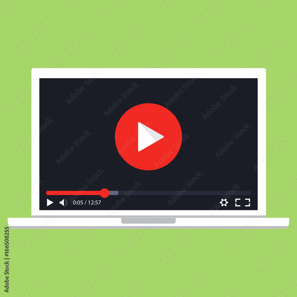 Streaming video. Vector. Online video concept. Internet video illustration. Online learning concept. Streaming video. Vector. Online video concept. Internet video illustration. Online learning concept.