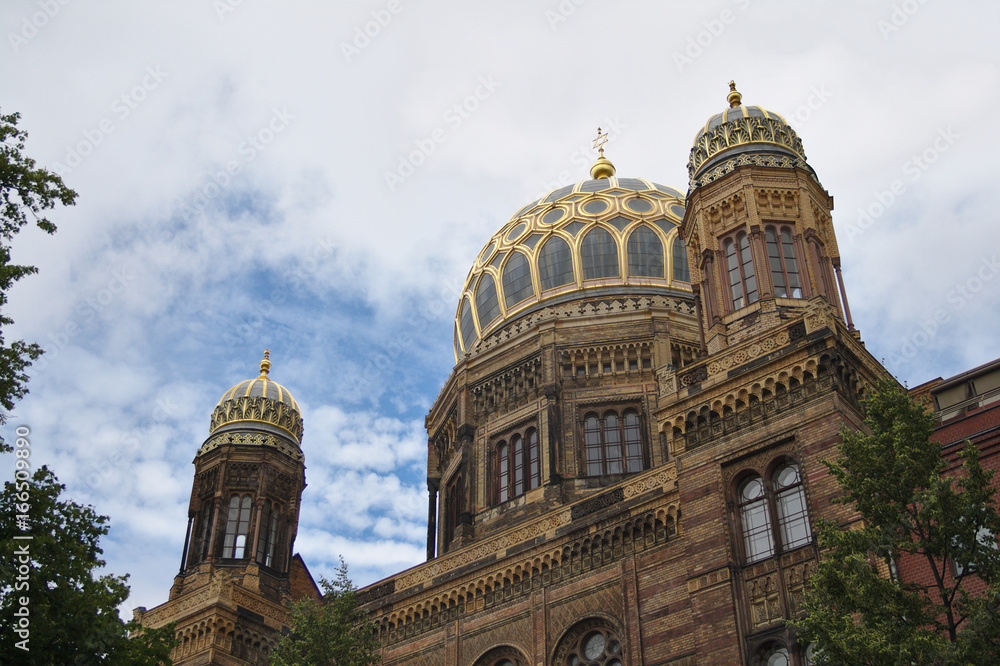 The New Synagogue (Neue Synagoge) in Berlin, Germany