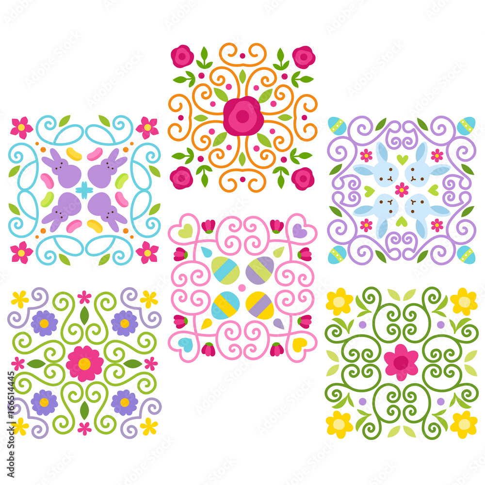 Blooming Easter Block