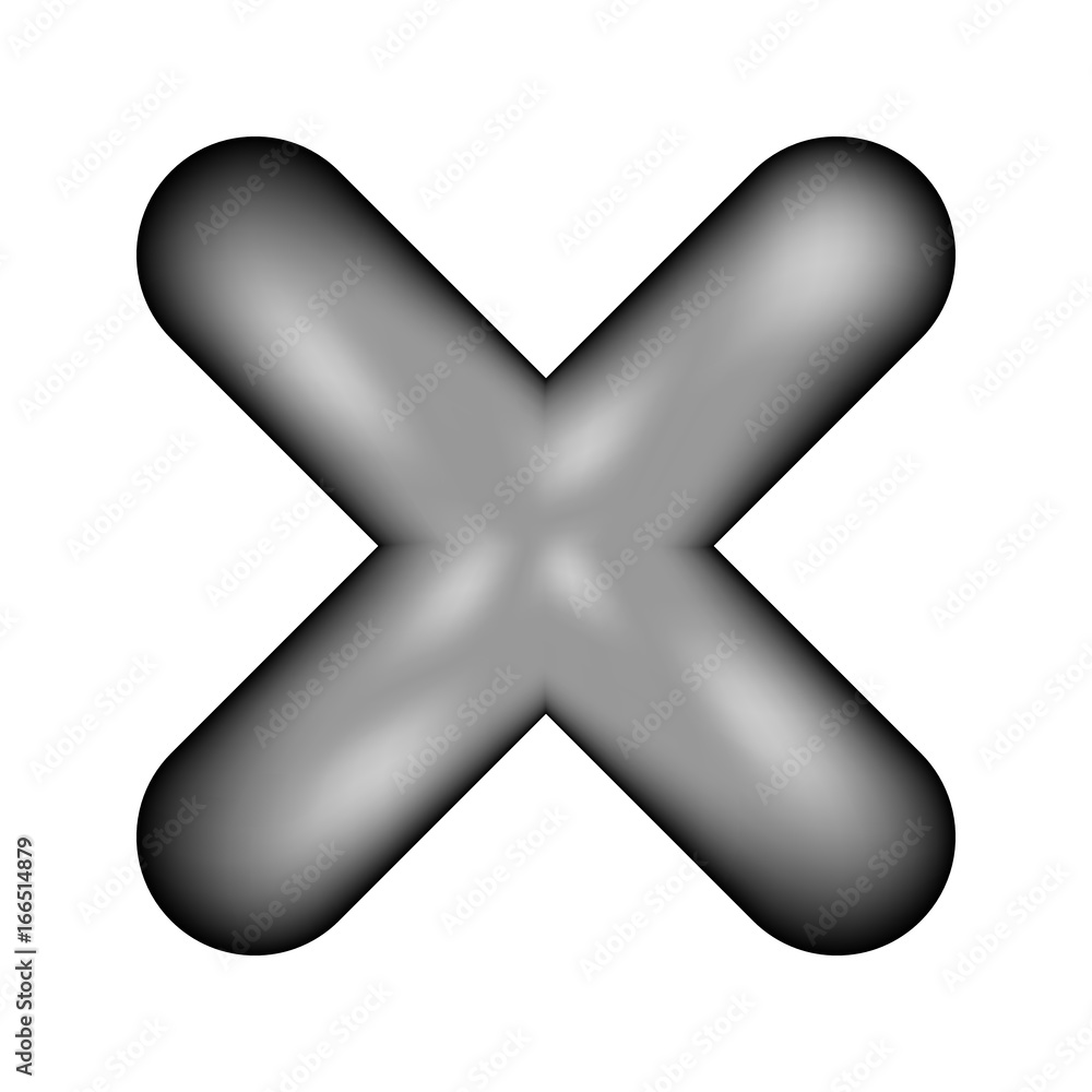 Delete sign icon. Delete sign icon.