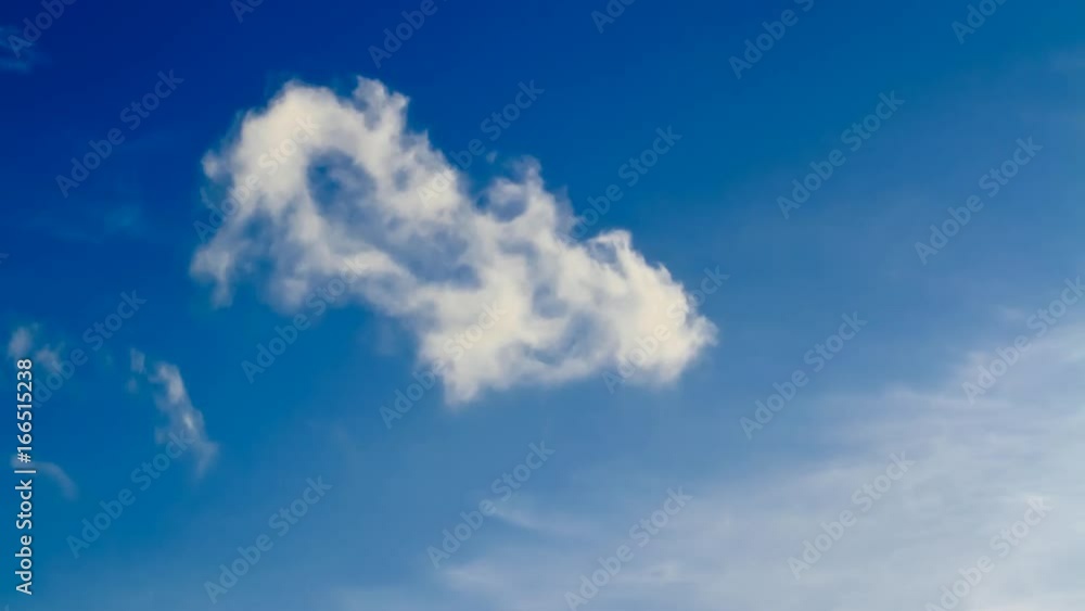 Blue sky with clouds Blue sky with clouds