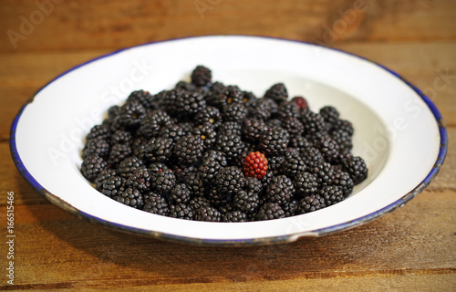 Wild berries in the kitchen