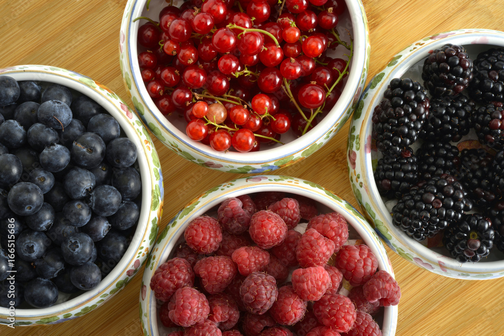 Mixed berries. Mixed berries.