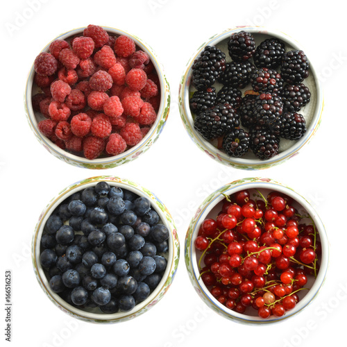 Mixed berries.