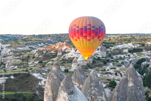 Hot Air Balloons in Cappadocia Valleys