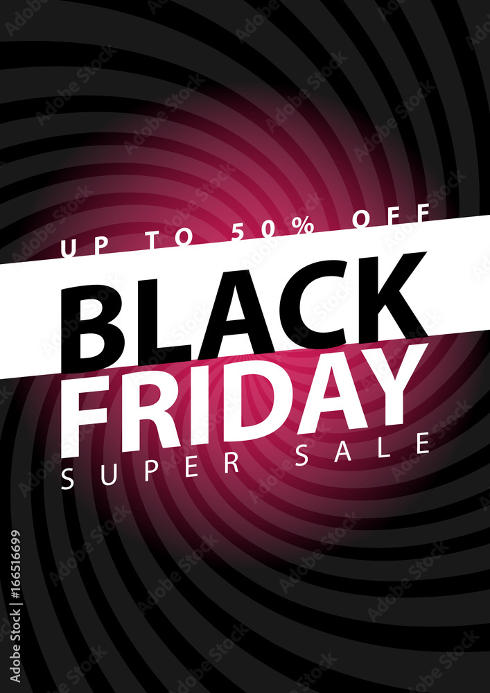 Black Friday Sale Posters Vector Special Offer Shopping