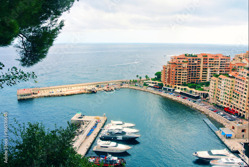 View of the streets, Nice, Cote d'Azur, French Riviera. photo