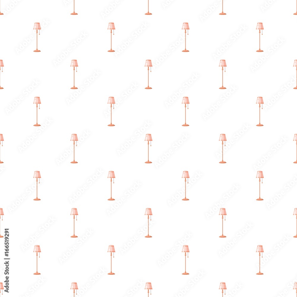 Floor lamp on a long stalk pattern Floor lamp on a long stalk pattern
