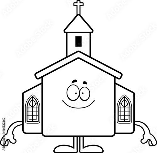 Happy Cartoon Church