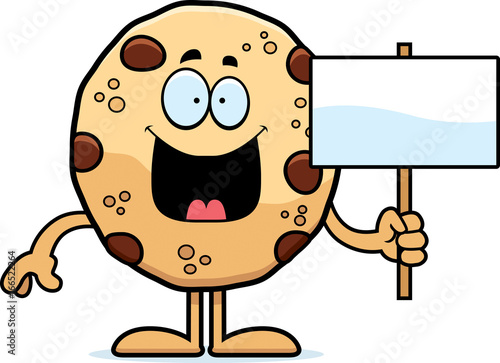 Cartoon Cookie Sign