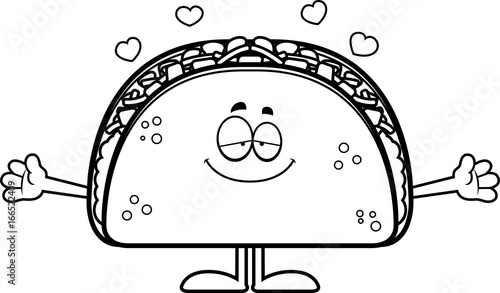 Cartoon Taco Hug