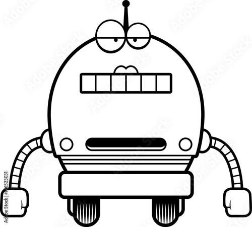 Unemotional Female Robot