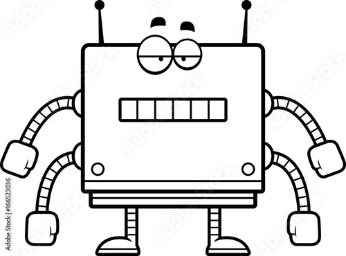 Unemotional Square Robot