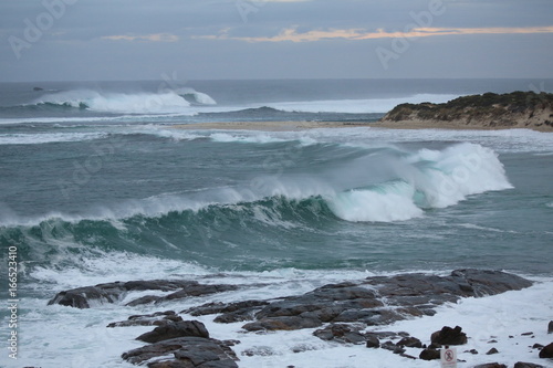 Beaches and waves at Margaret River in Western Australia