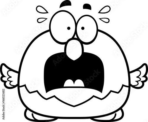 Scared Little Bald Eagle