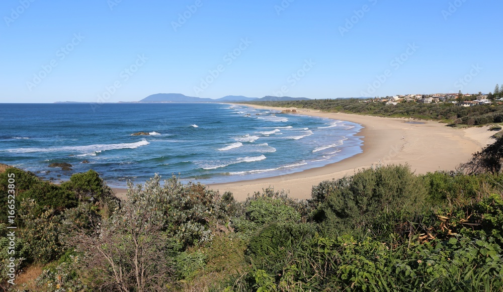 Lighthouse Beach at Port Macquarie in New South Wales Australia