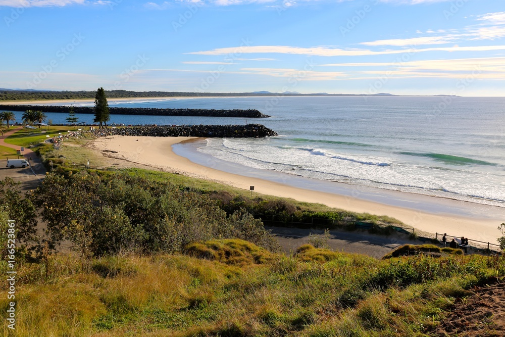 Town Beach at Port Macquarie on the mid north coast of NSW in Australia
