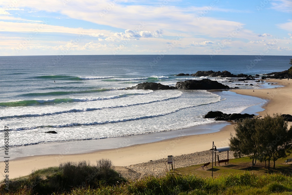 Town Beach at Port Macquarie on the mid north coast of NSW in Australia