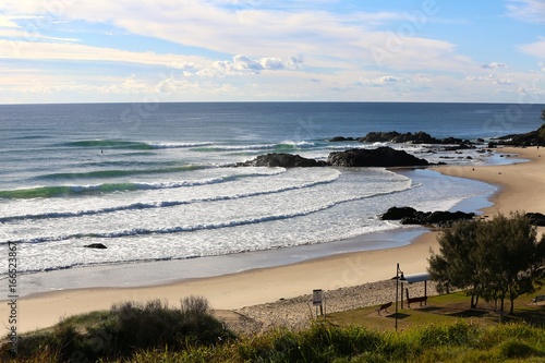 Obraz na płótnie Town Beach at Port Macquarie on the mid north coast of NSW in Australia w salonie