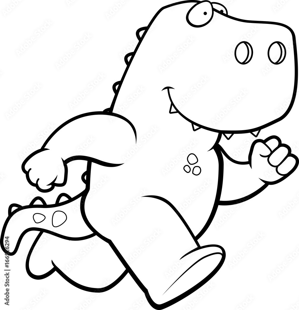 Dinosaur Running Dinosaur Running