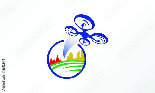 drone logo template