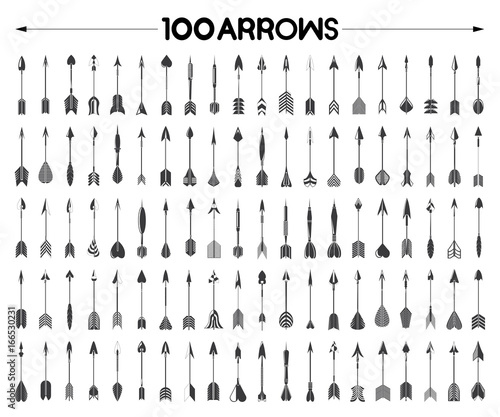 bow arrows set, hipster arrows, vintage arrows