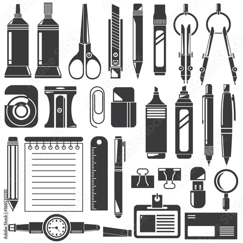 office stationery icons