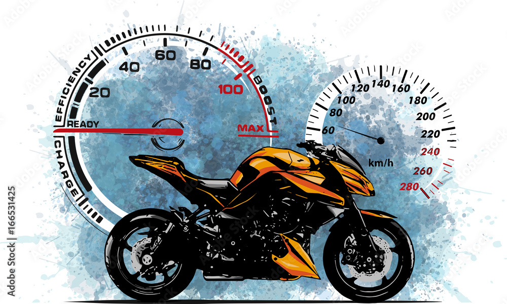 Obraz premium motocykl