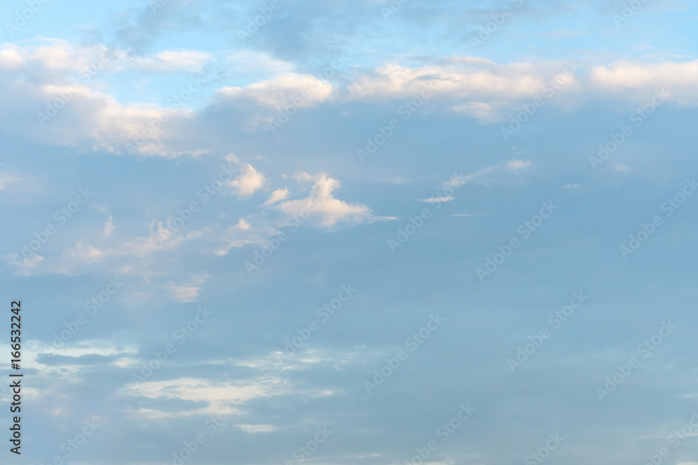 Fototapeta premium Blue sky with cloud